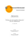 Diplomarbeitsvorlage: Deckblatt (Beispiel)
